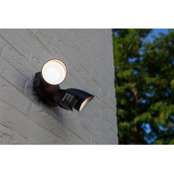 Lutec SHRIMP LED outdoor wall lamp with motion sensor