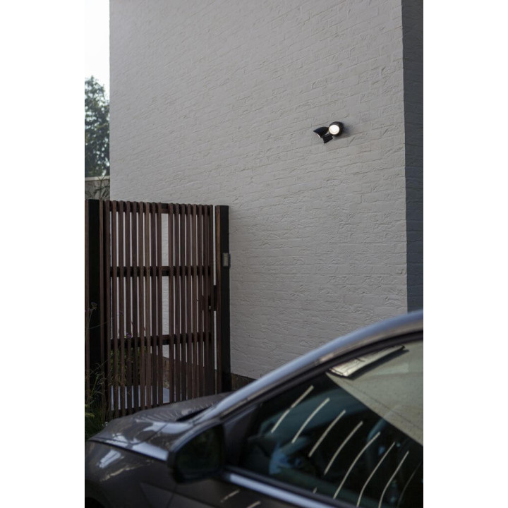 Lutec SHRIMP LED outdoor wall lamp with motion sensor