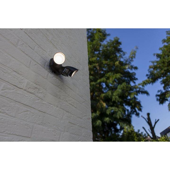 Lutec SHRIMP LED outdoor wall lamp with motion sensor