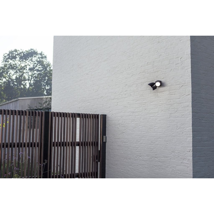 Lutec SHRIMP LED outdoor wall lamp with motion sensor