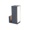 LUTEC CUBA rectangular LED lamp, adjustable