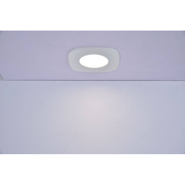LUTEC RINA kwadratowa oprawa wpust LED sterowaniem smartfonem