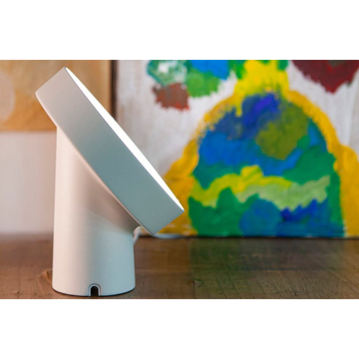 LUTEC MOA table lamp white, black LED 2700K-6500K RGB
