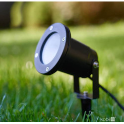 KOBI BLAKE 2 garden lamp IP65 with slot for bulb GU10 with handle