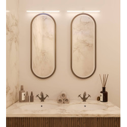 MAXlight Finger W0214 white, elongated LED wall lamp 90cm IP54