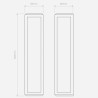 ASTRO Mashiko 360 LED bathroom sconce chrome, nickel, bronze