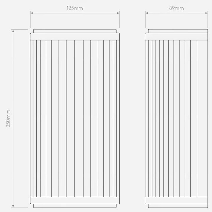 ASTRO VERSAILLES 250 LED wall light IP44