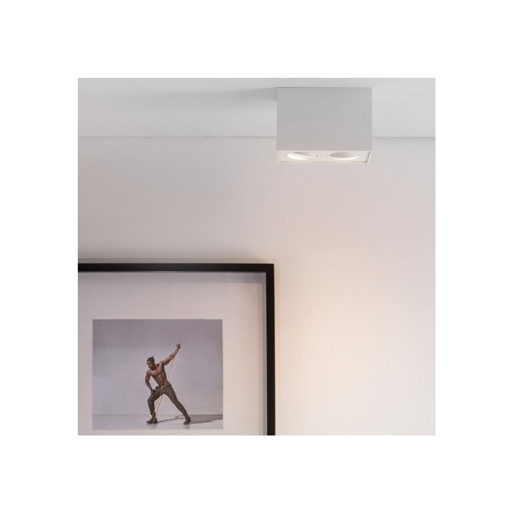 LUCES CHIVACOA LE61450/1 oprawa sufitowa 18cm biała, czarna
