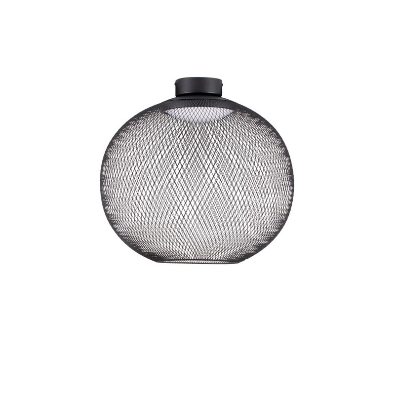 LUCES RITA LE44254/5/6 lampa sufitowa LED czarna 30-50cm