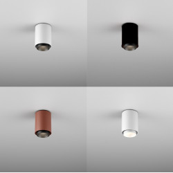AQFORM VYRO x1 round LED 230V surface-mounted 47033