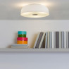 ASTRO Syros 1328001 bathroom ceiling light white glass IP44