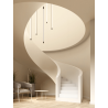 AQFORM PIPER vert LED 230V suspended 59939/40 vertical lamp