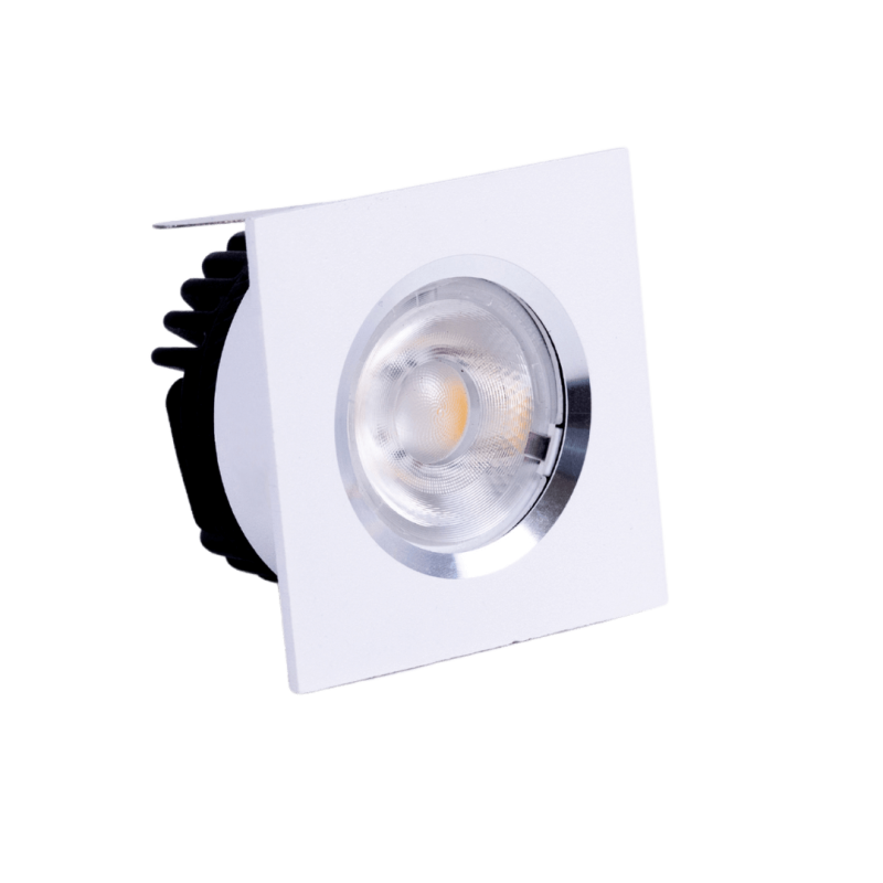 OXYLED PRADI kwadratowa oprawa podtynkowa LED 8W 3000K, 4000K