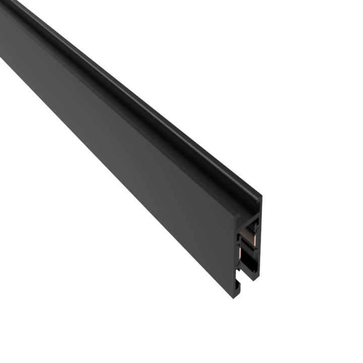 FIVETRACK wąska szyna natynkowa 5mm biała, czarna 1m, 2m