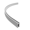 FIVETRACK szyna 5mm ARC natynkowa łuk 1/4 60cm biały