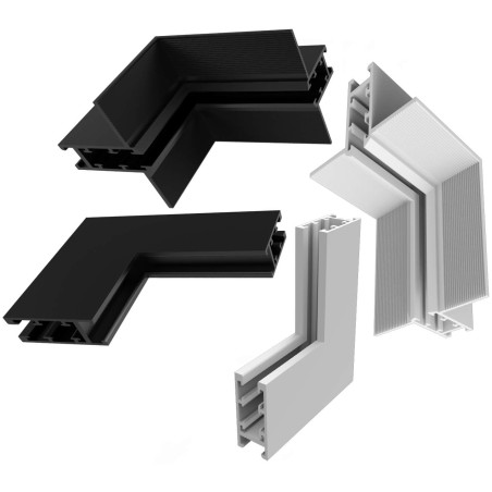 FIVETRACK mechanical corner set track 5mm white, black FIVETRACK mechanical corner set track 5mm white, black