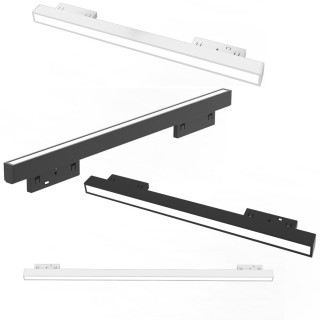 FIVETRACK ARIES lamp for track 5mm white, black 30cm, 60cm