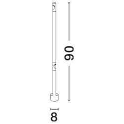 LUCES CATACAOS LE73751 outdoor LED floor lamp 9W IP65