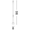 LUCES CATACAOS LE73751 outdoor LED floor lamp 9W IP65
