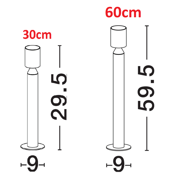 LUCES HUANCAYO LE73758/9 outdoor floor lamps LED IP65