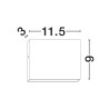LUCES AYOPAYA LE73789/90 LED outdoor wall lamp IP54, 4W