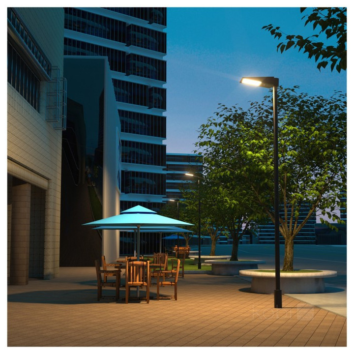 Solar LED STREET 30W 2CCT oprawa drogowa IP65 z czujnikiem ruchu