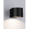 LUCES CABEZAS LE73795 black LED outdoor wall lamp IP54