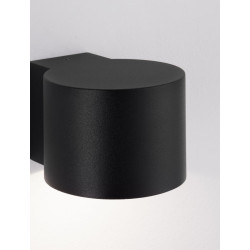 LUCES CABEZAS LE73795 black LED outdoor wall lamp IP54