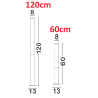 LUCES ELALTO LE73808/9 garden post LED 60/120cm IP54