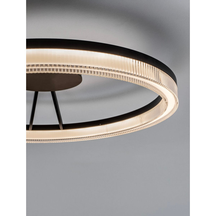 LUCES ESTARIO LE45397 lampa sufitowa czarna LED 3000K