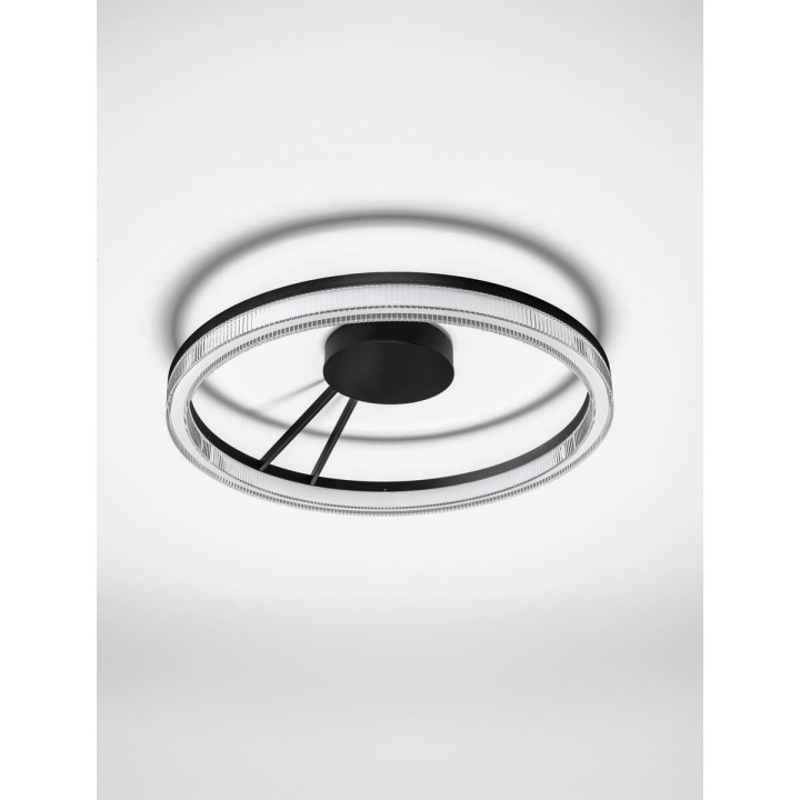 LUCES ESTARIO LE45397 lampa sufitowa czarna LED 3000K