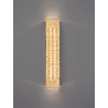 LUCES ZOLMERO LE45101/2 kinkiet LED 3000K złoty 23/37cm