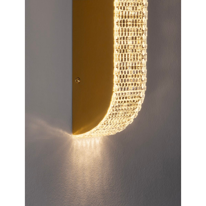 LUCES ZOLMERO LE45101/2 LED wall lamp 3000K gold 23/37cm