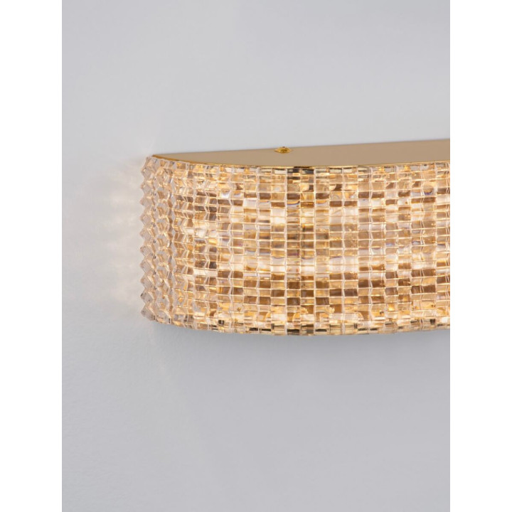 LUCES ZOLMERO LE45101/2 LED wall lamp 3000K gold 23/37cm