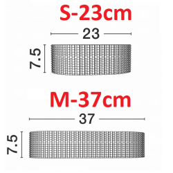 LUCES ZOLMERO LE45101/2 kinkiet LED 3000K złoty 23/37cm