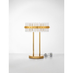 LUCES BRIOLVO LE45103 lampa stołowa LED 3500K złoto