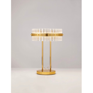 LUCES BRIOLVO LE45103 lampa stołowa LED 3500K złoto