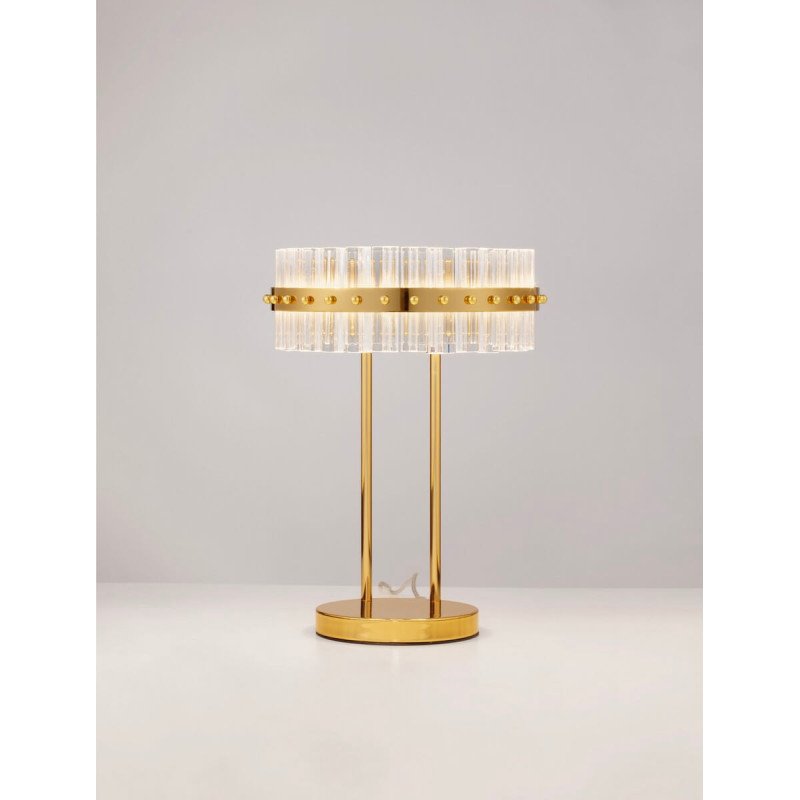 LUCES BRIOLVO LE45103 lampa stołowa LED 3500K złoto