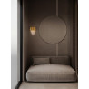 LUCES PELAVRO LE45104/5 wall lamp 2xE14 silver, gold crystal