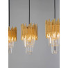 LUCES PELAVRO LE45106 lampa wisząca 3xE14 złota