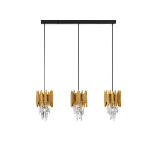 LUCES PELAVRO LE45106 hanging lamp 3xE14 gold