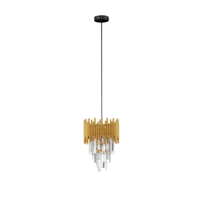 LUCES PELAVRO LE45107 gold pendant lamp E14 bulb