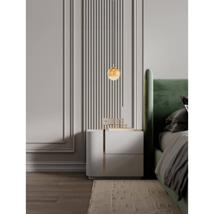 LUCES LURVELA LE45128/32 lampa wisząca kula LED 3000K