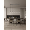 LUCES LURVELA LE45131/5 LED pendant lamp 3000K grey, gold
