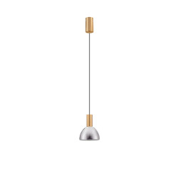 LUCES SARDUNO LE45136 lampa wisząca LED 3000K złoto/szarość