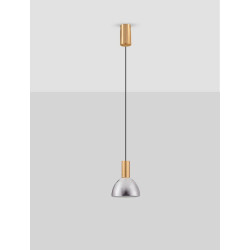 LUCES SARDUNO LE45136 LED pendant lamp 3000K gold/gray