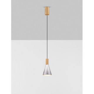 LUCES SARDUNO LE45137 lampa wisząca LED stożkowy klosz