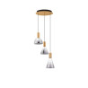 LUCES SARDUNO LE45138 lampa wisząca LED 20W 3 klosze