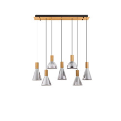 LUCES SARDUNO LE45141 lampa wisząca LED 47W, 3000K