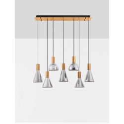 LUCES SARDUNO LE45141 lampa wisząca LED 47W, 3000K